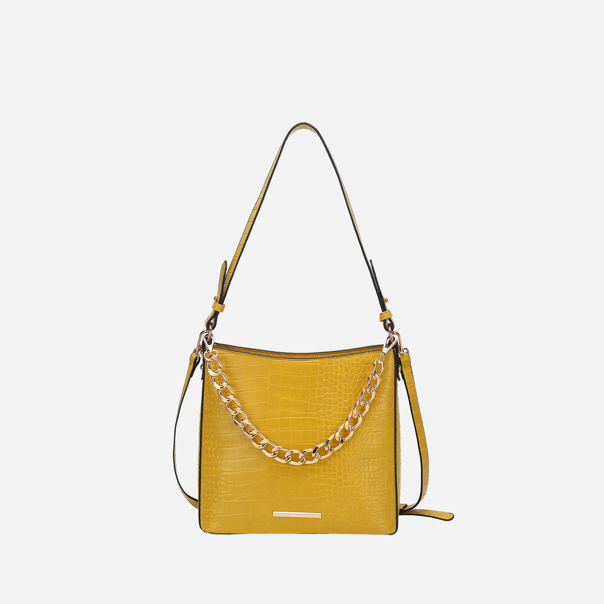 Bizzy Embossed Shoulder Bag