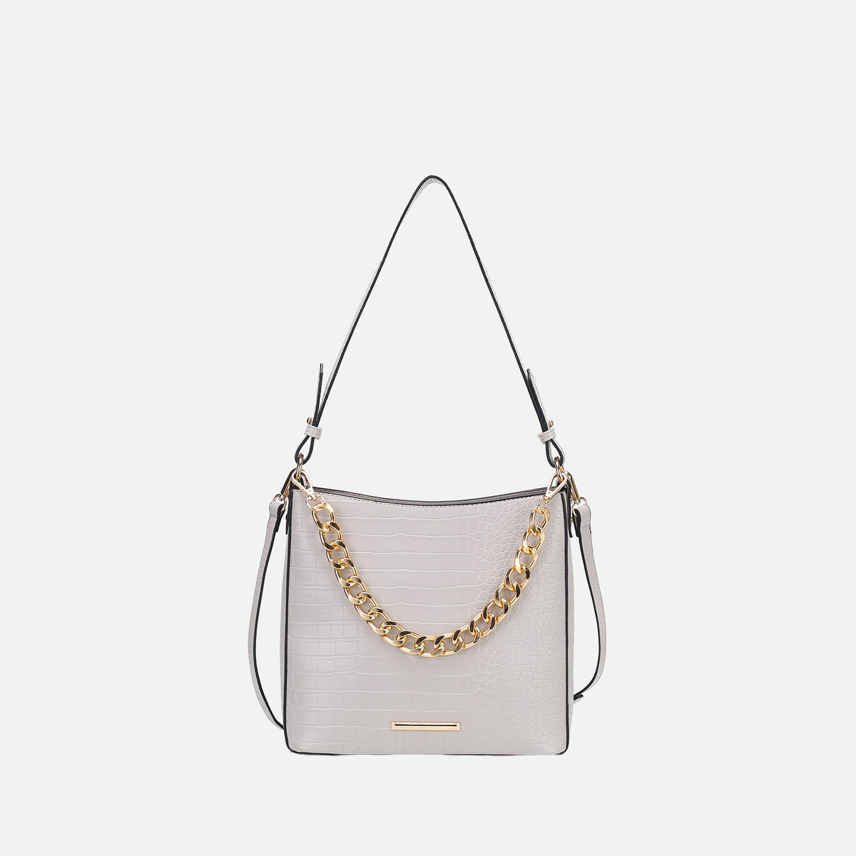 Bizzy Embossed Shoulder Bag