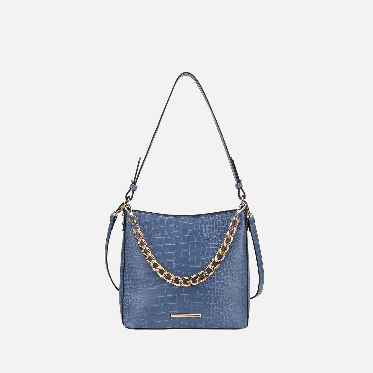 Bizzy Embossed Shoulder Bag