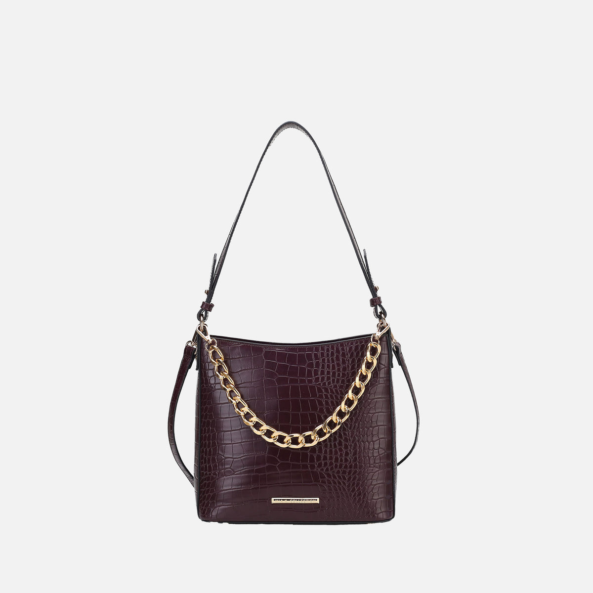 Bizzy Embossed Shoulder Bag