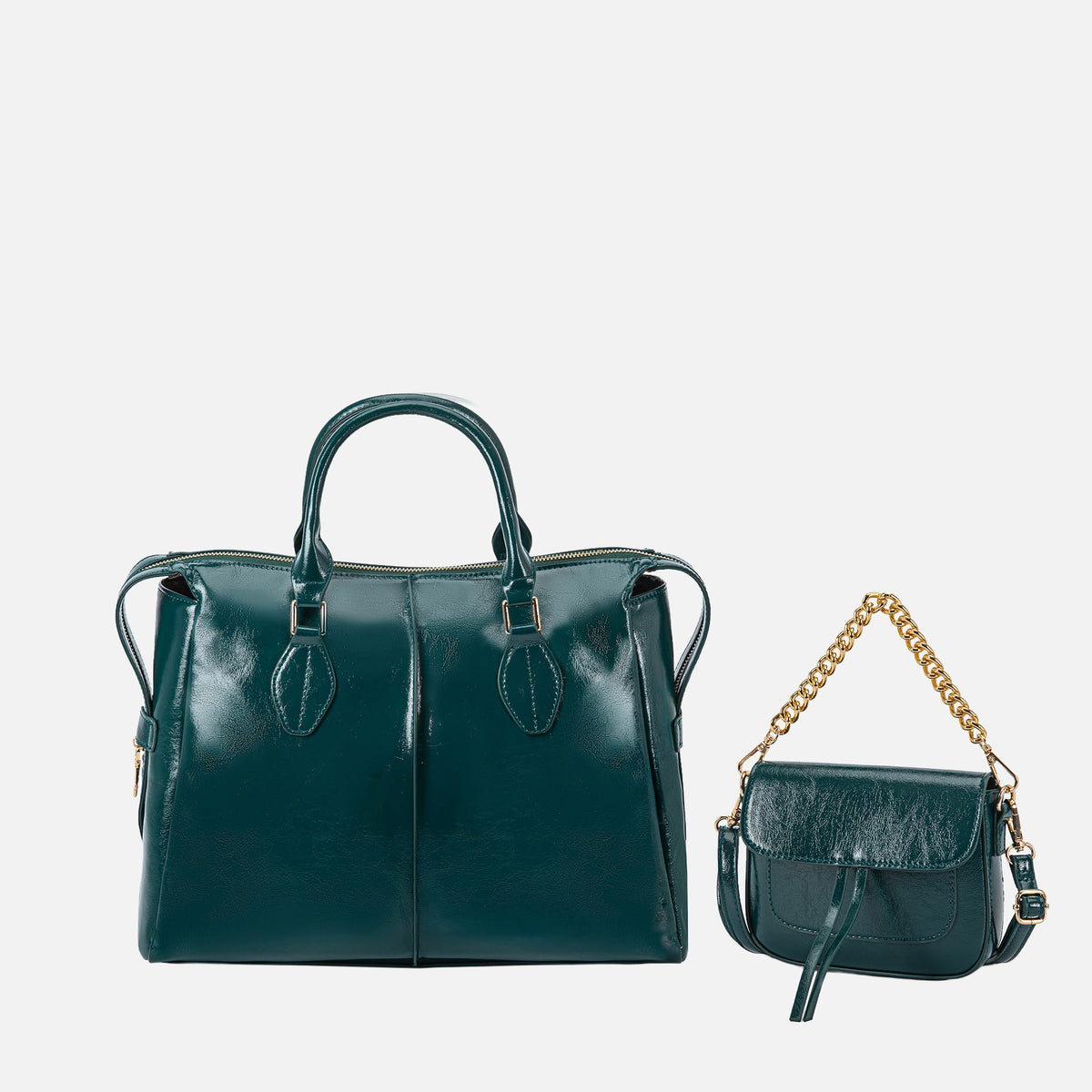 Yareli Tote Bag  with Mini Bag- 2-piece set