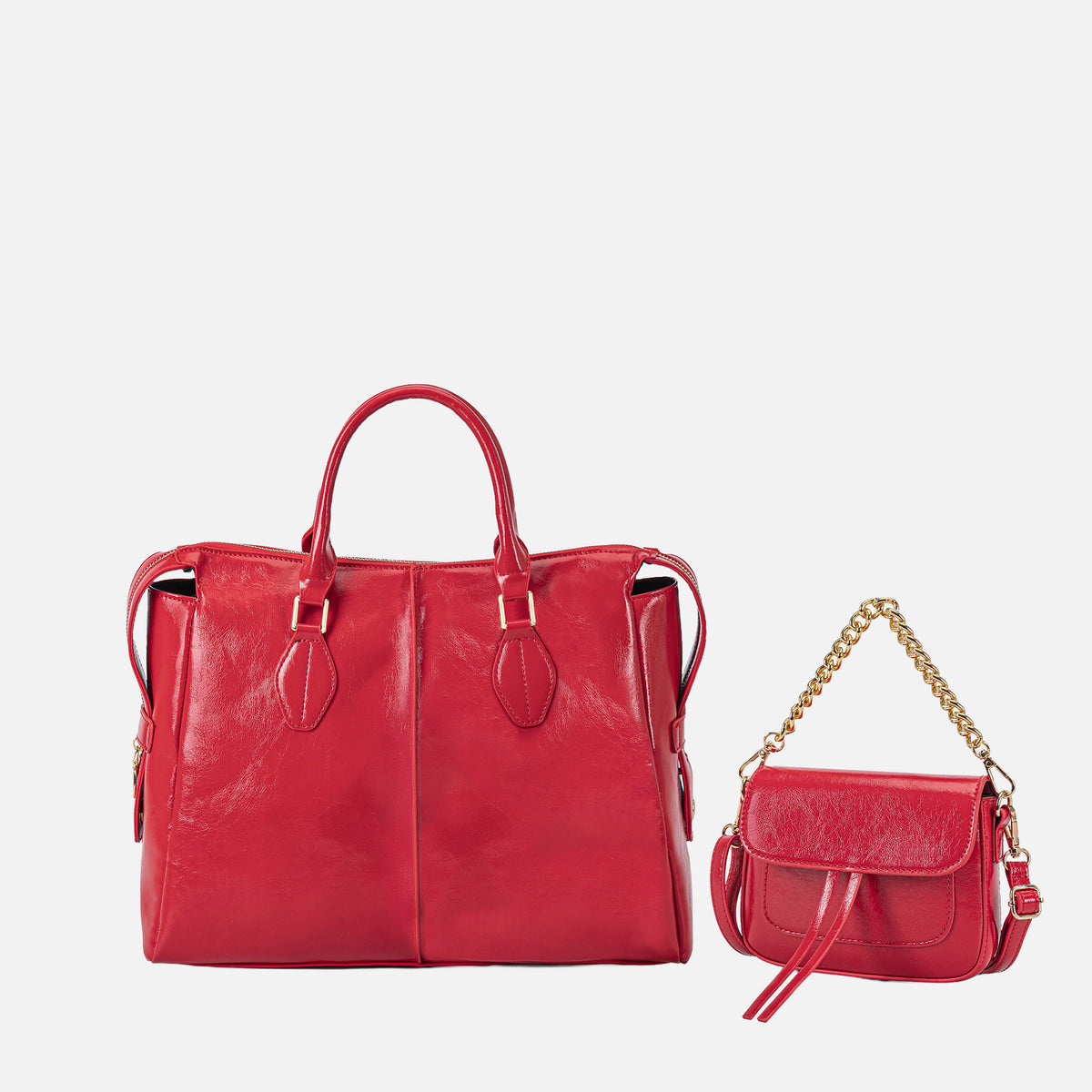 Yareli Tote Bag  with Mini Bag- 2-piece set