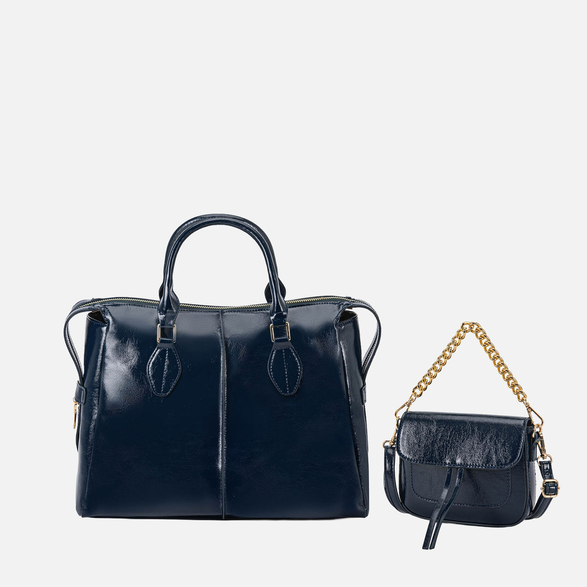 Yareli Tote Bag  with Mini Bag- 2-piece set