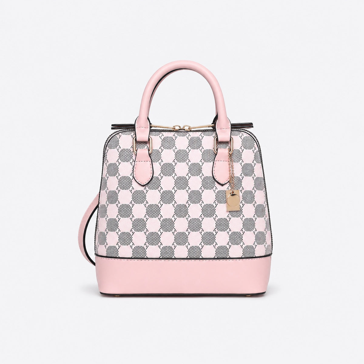 Marjorie Circular Print Satchel Bag