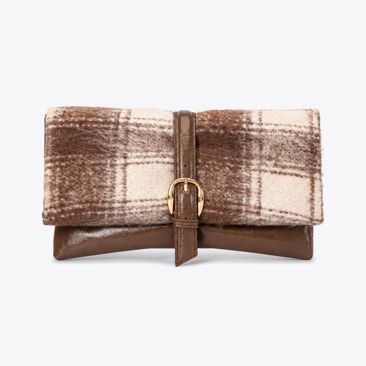 Koumei Faux Fur Clutch Bag